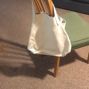 Gap cream tote